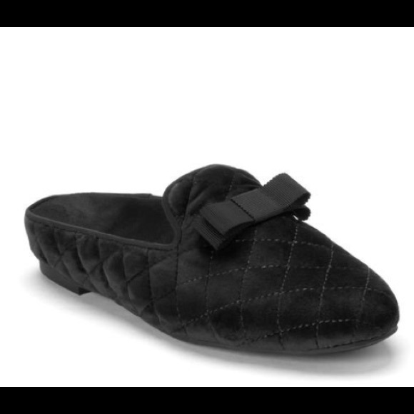 Vionic Shoes - Vionic sung Eloise mule black velvet quilted  9